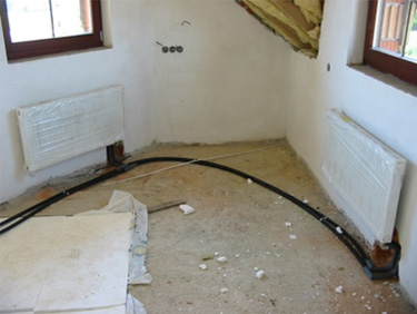 Připojení otopných těles