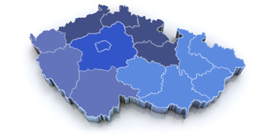 Mapa regionálních zástupců