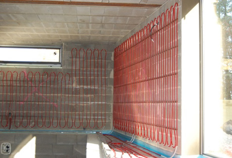 Stěnové vytápění